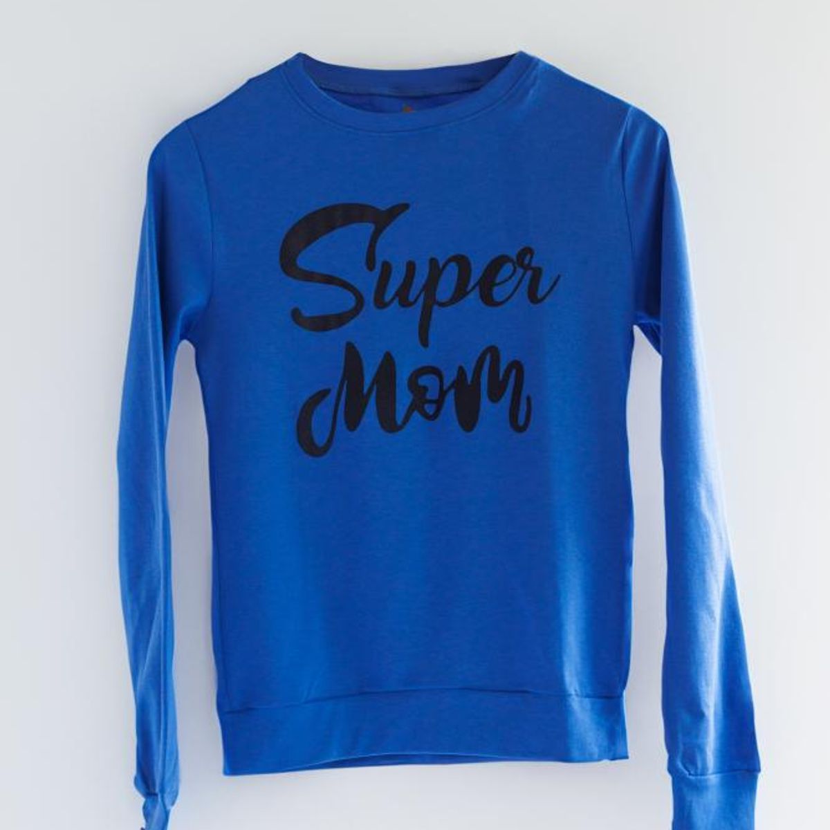 COYOTE KIDS - Polera azul super mom algodón peruano - Azul