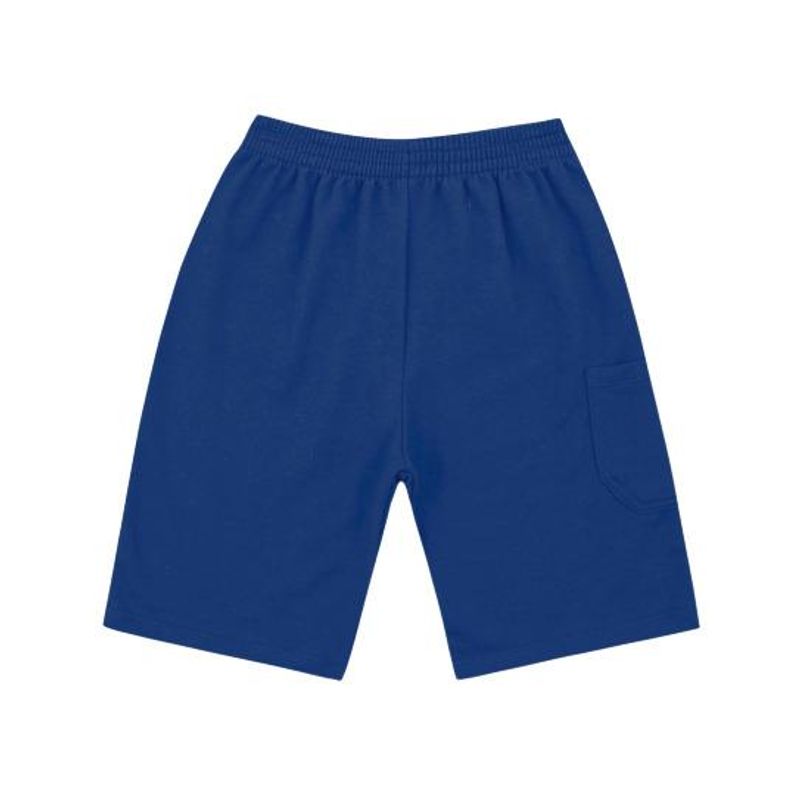 COYOTE KIDS - Short azul royal algodón bolsillo - Azul