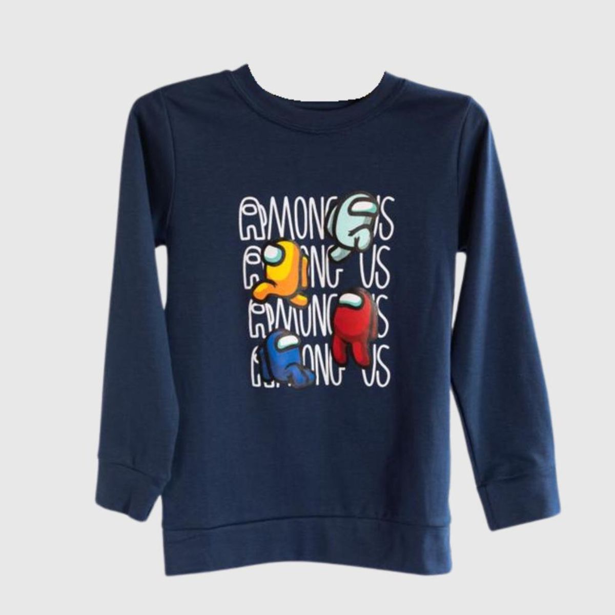 COYOTE KIDS - Polera Among Us azul algodón peruano - Azul