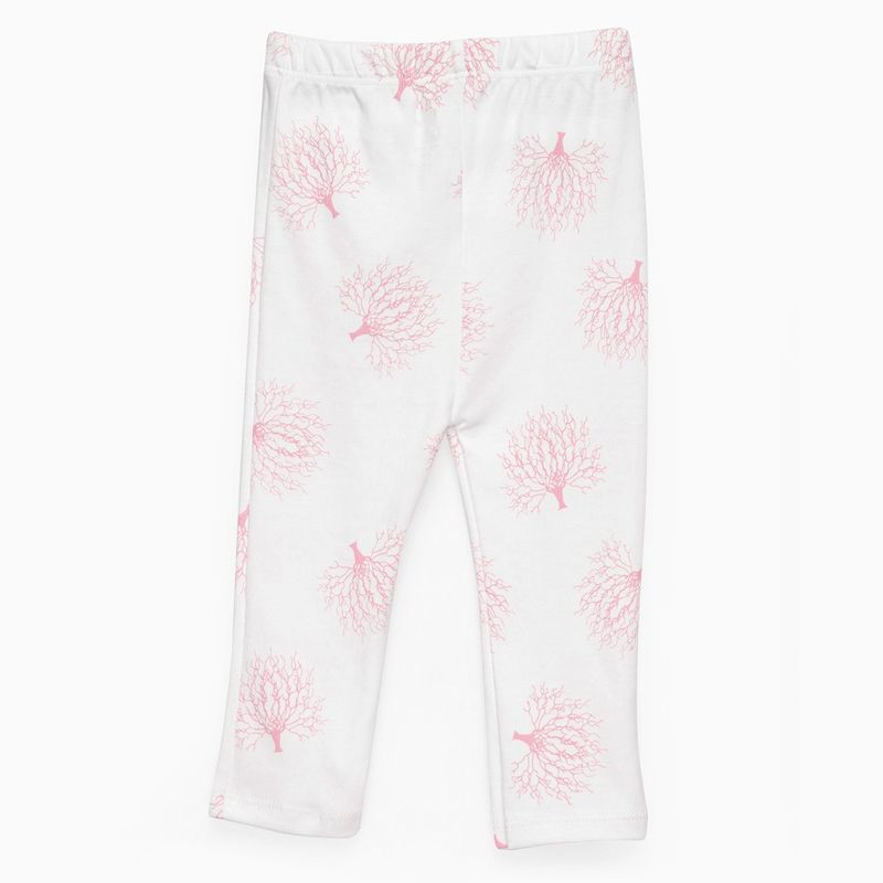 COYOTE KIDS - Pijama rosado ramas algodón