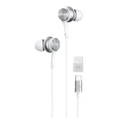 MAXELL - Audífonos TipoC Con Adaptador Usb Blanco