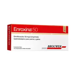 GENERICO - Enroxina 50 mg Brouwer 10 comprimidos