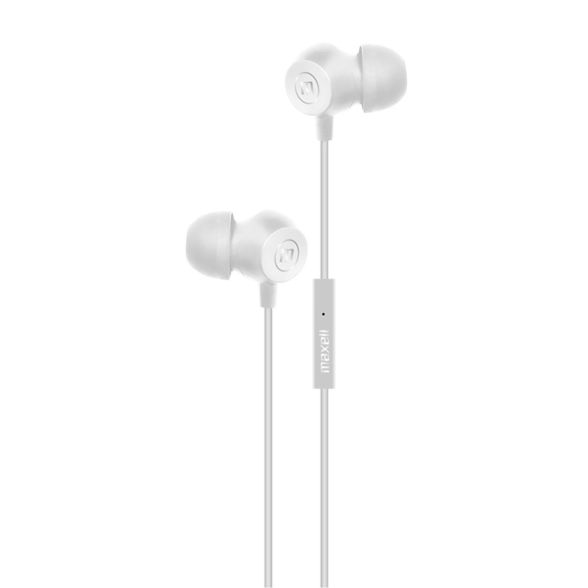 MAXELL - Audífonos Maxell IN-BAX Con Micrófono In Ear 3.5mm Blanco
