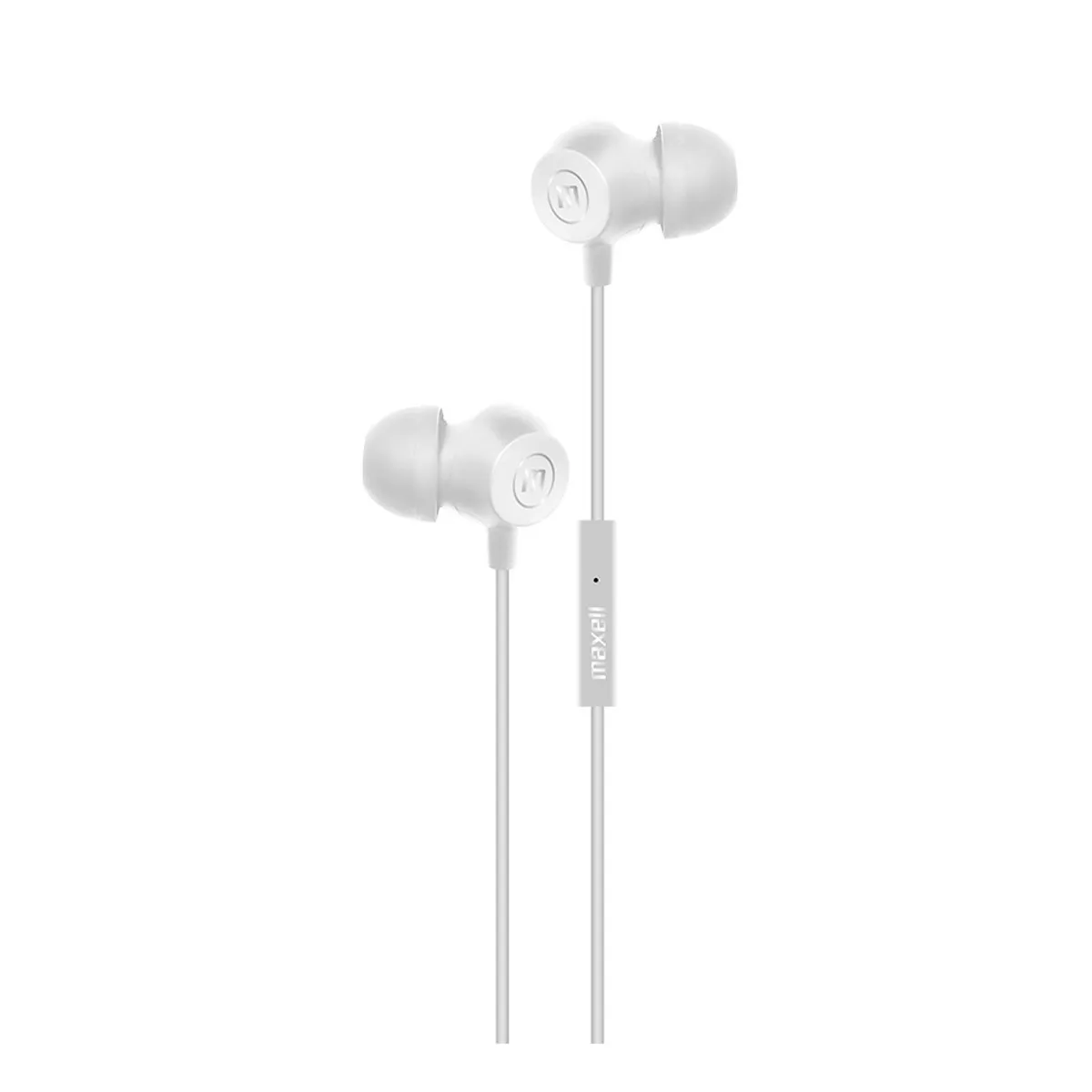 MAXELL - Audífonos Maxell IN-BAX Con Micrófono In Ear 3.5mm Blanco