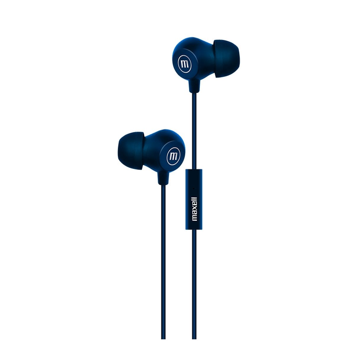 MAXELL - Audífonos Maxell IN-BAX Con Micrófono In Ear 3.5mm Azul