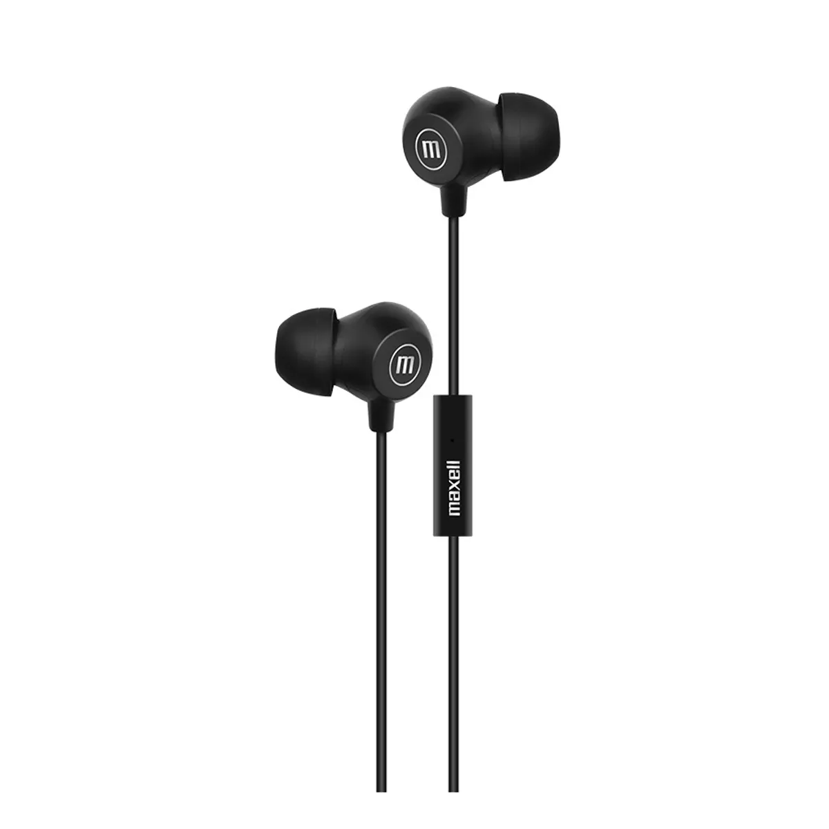 MAXELL - Audífonos Maxell IN-BAX Con Micrófono In Ear 3.5mm Negro