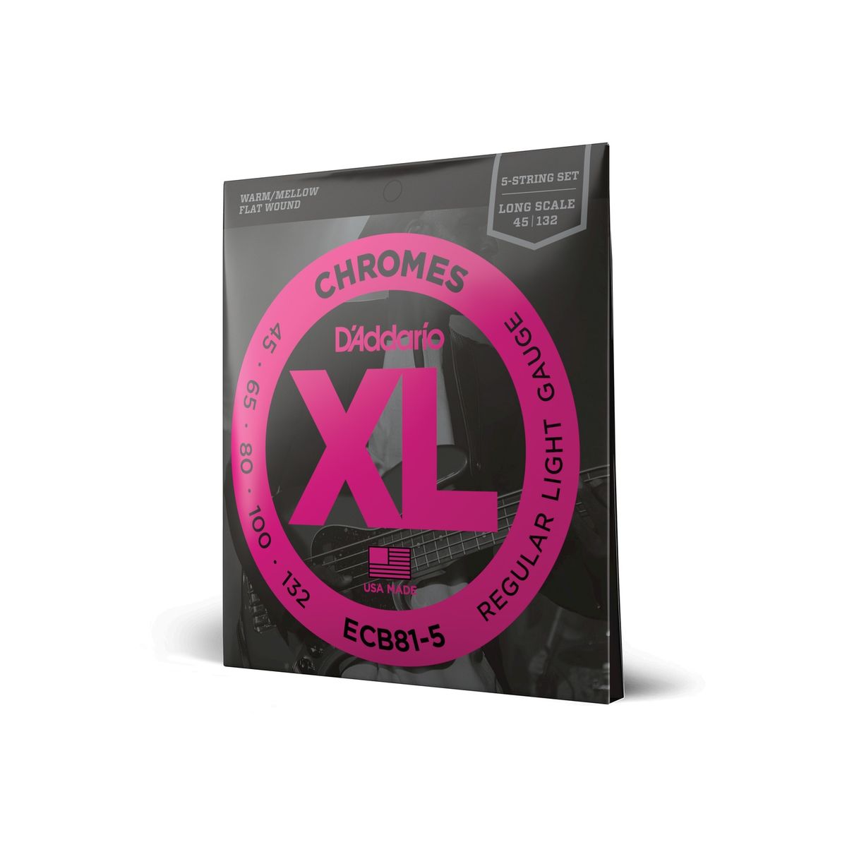 DADDARIO - Set Cuerdas Bajo Eléctrico 45-132 ECB81-5 Daddario