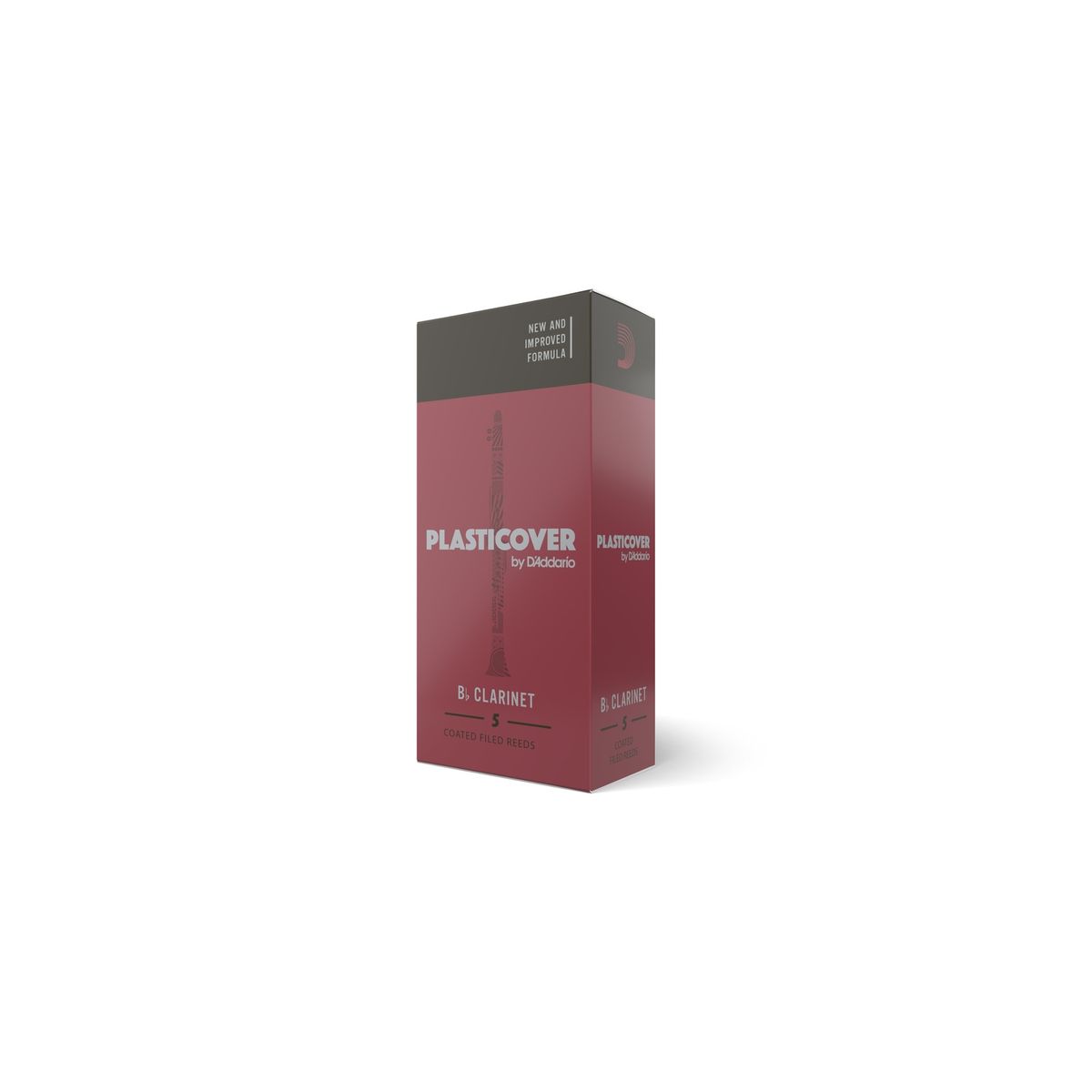 DADDARIO - Caña Clarinete Bb 2.5 Plasticover pack 5 RRP05BCL250 Daddario