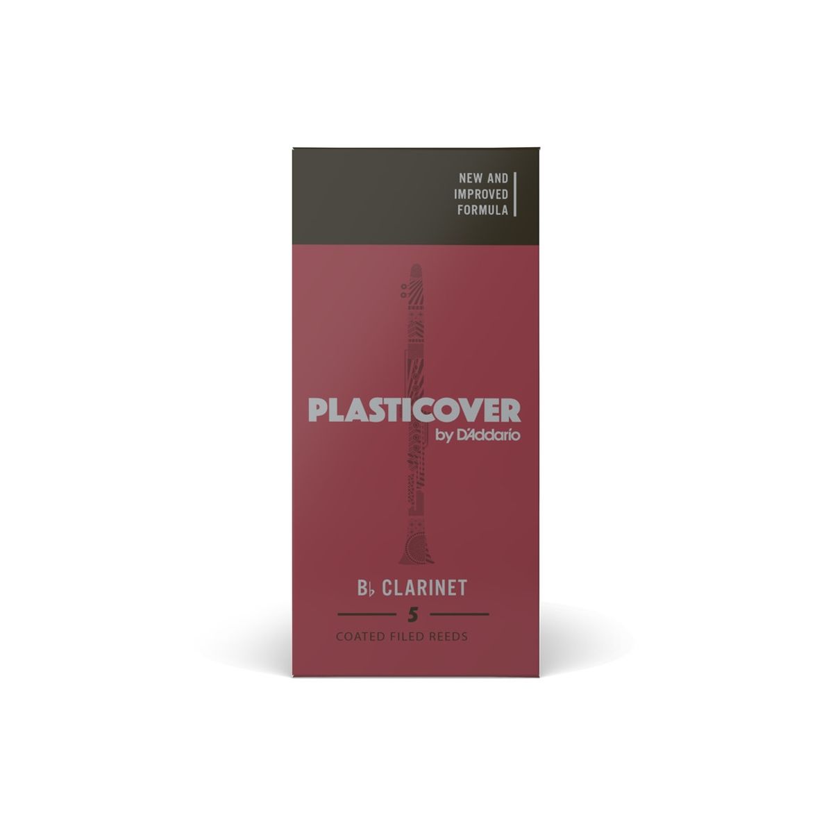 DADDARIO - Caña Clarinete Bb 2.5 Plasticover pack 5 RRP05BCL250 Daddario