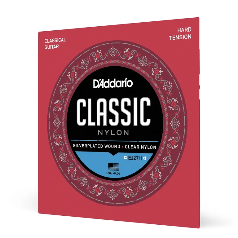 Set Cuerdas Guitarra Clasica EJ27H Hard Tension