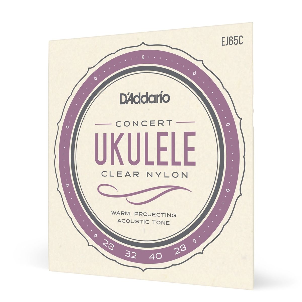 DADDARIO - Set de cuerdas Ukelele Concert Clear EJ65C Daddario