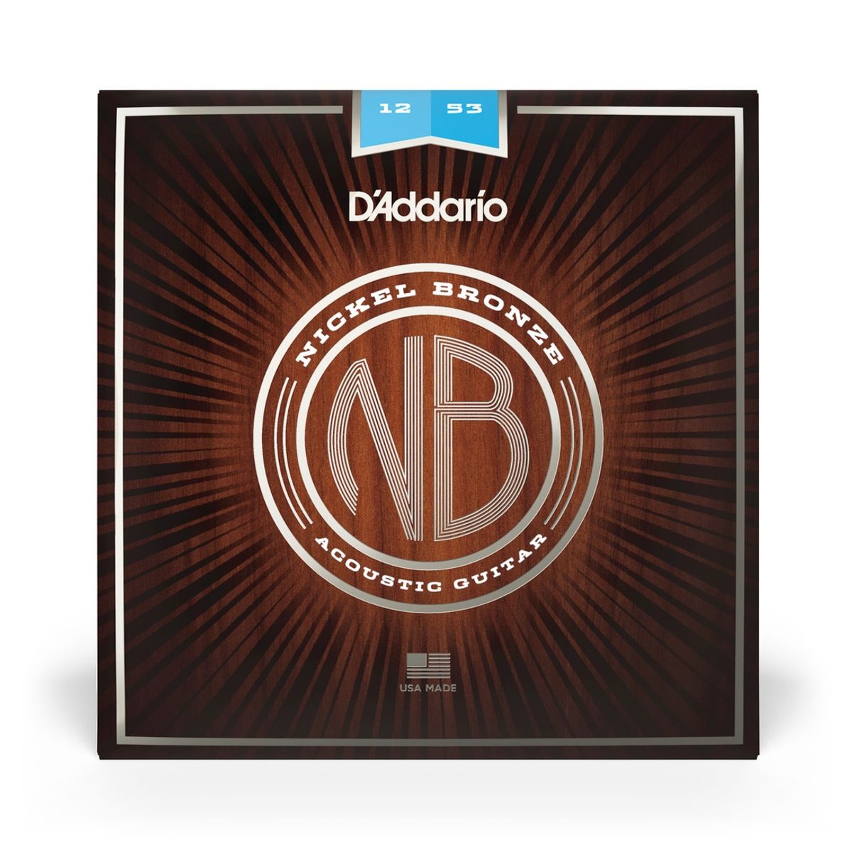 DADDARIO - Set Cuerdas Guitarra Acústica Bronze 12-53 NB1253 Daddario