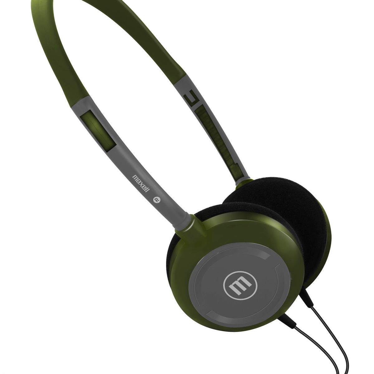 MAXELL - Audífonos Maxell HP-200 Ultra Livianos Olive