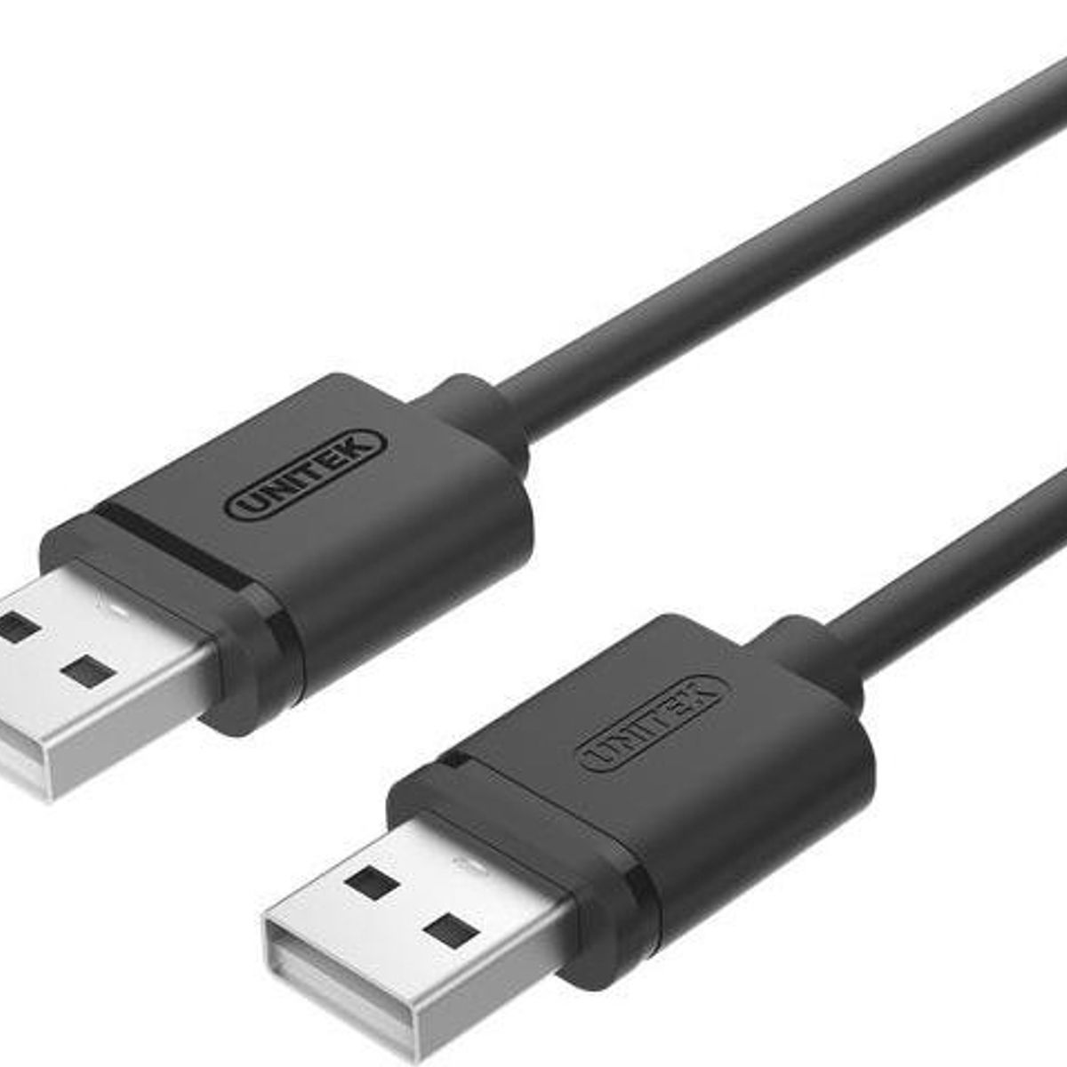 UNITEK - Cable Unitek Y-C442GBK USB2.0 macho a macho 1,5 m
