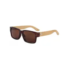 GENERICO - Lente De Sol Unisex Bambú Shimmy 1034-2 1034-7