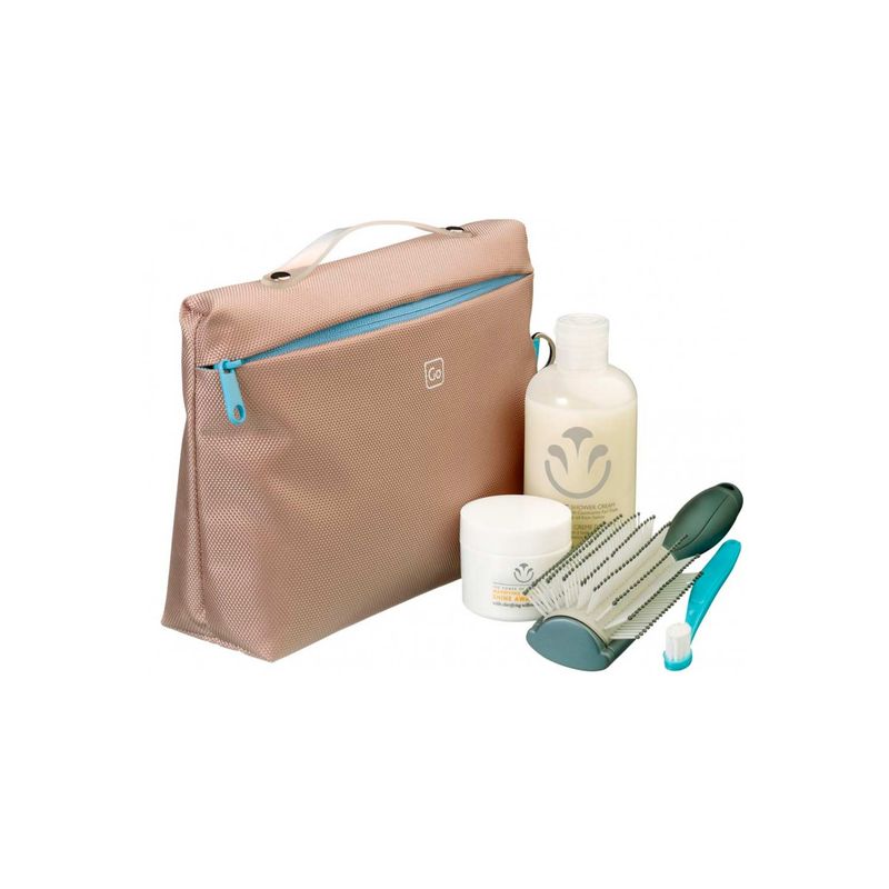GO TRAVEL - NECESER DE VIAJE COMPACTO Y LAVABLE