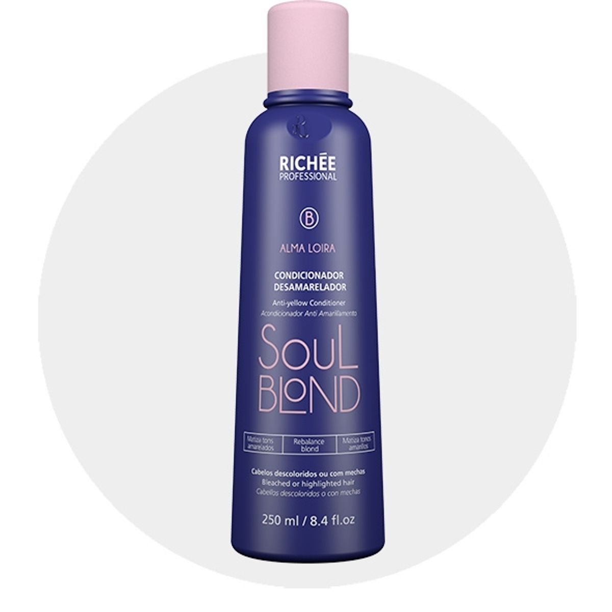 RICHEE PROFESIONNAL - Acondicionador Matizador Soul Blond 250ml