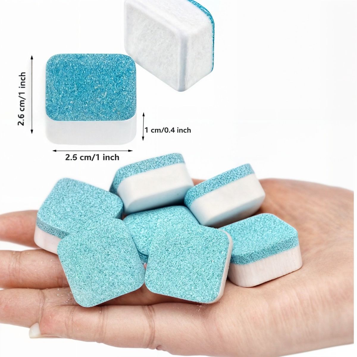 GENERICO - pastillas para lavadora pastillas efervecentes limpiadoras