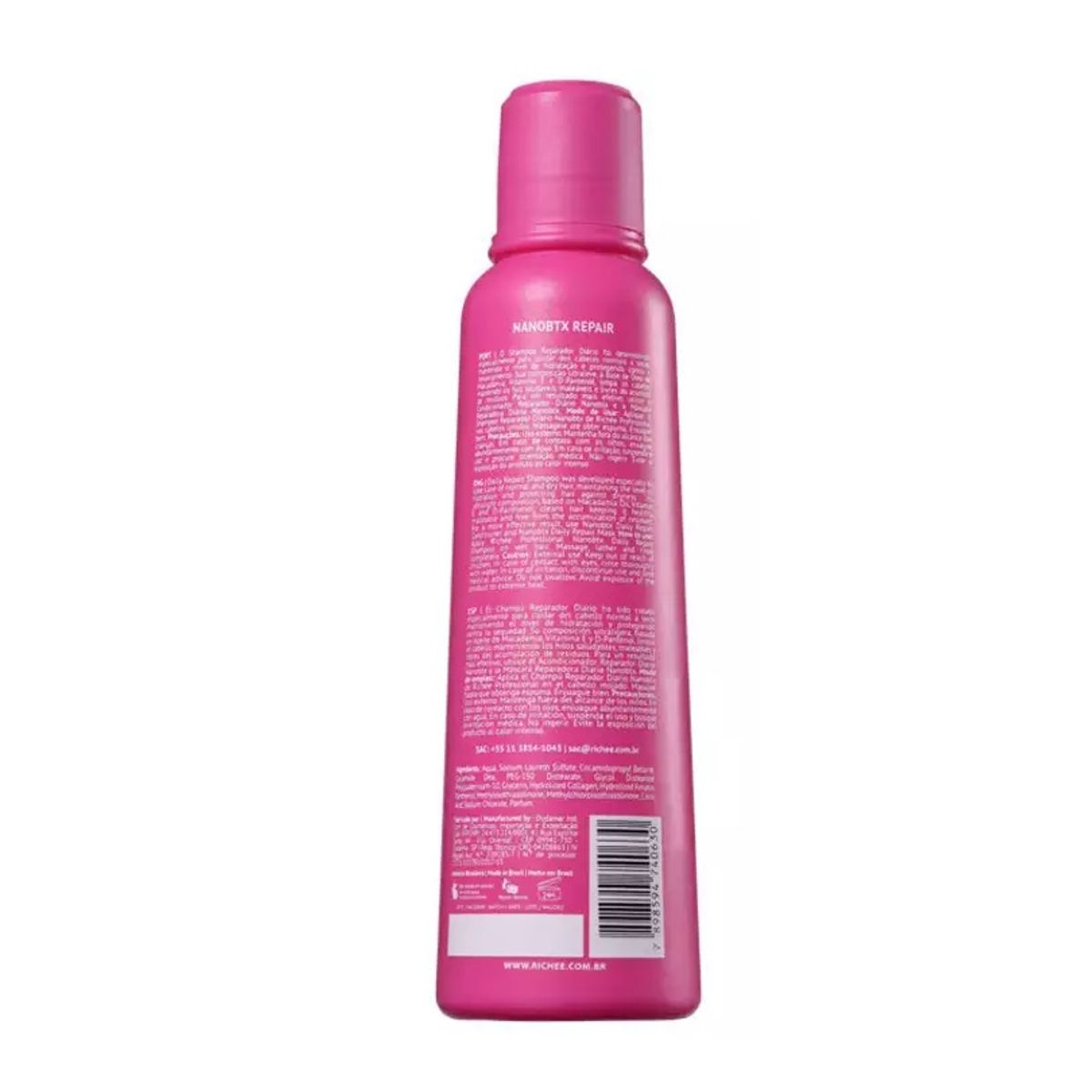 RICHEE PROFESIONNAL - Shampoo Nanobtx Reparador Diario 250ml Richee