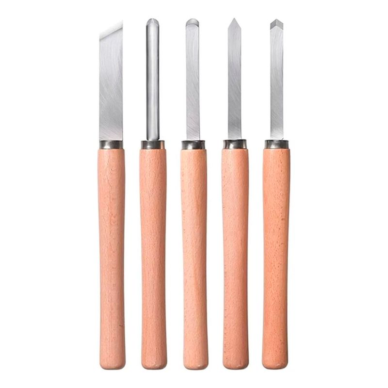 KWB - Set Kit Juego De Cinceles Formon Madera 5 Piezas Kwb 455250