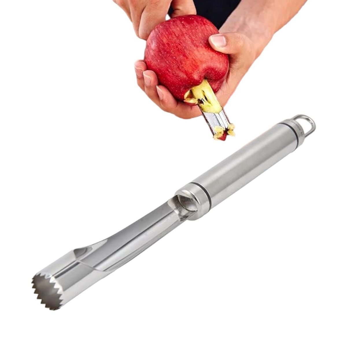 GENERICO - descorazonador de frutas acero inoxidable auhecador