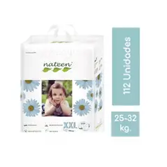 NATEEN - Pañal Premium XXL 112 unidades