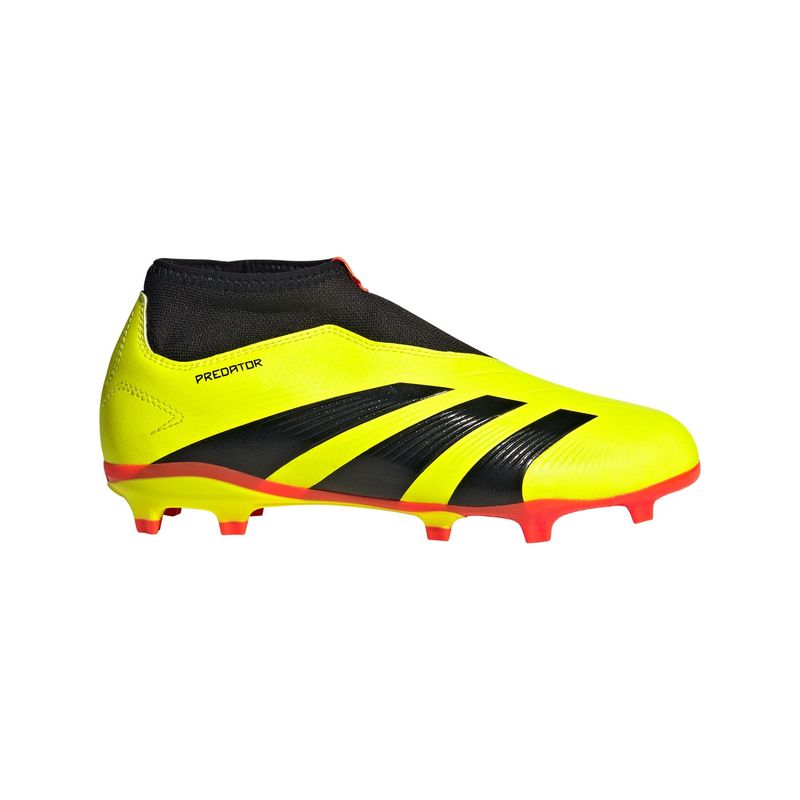 ADIDAS - Zapatos de fútbol Predator 24 League Terreno Firme Sin Cordones