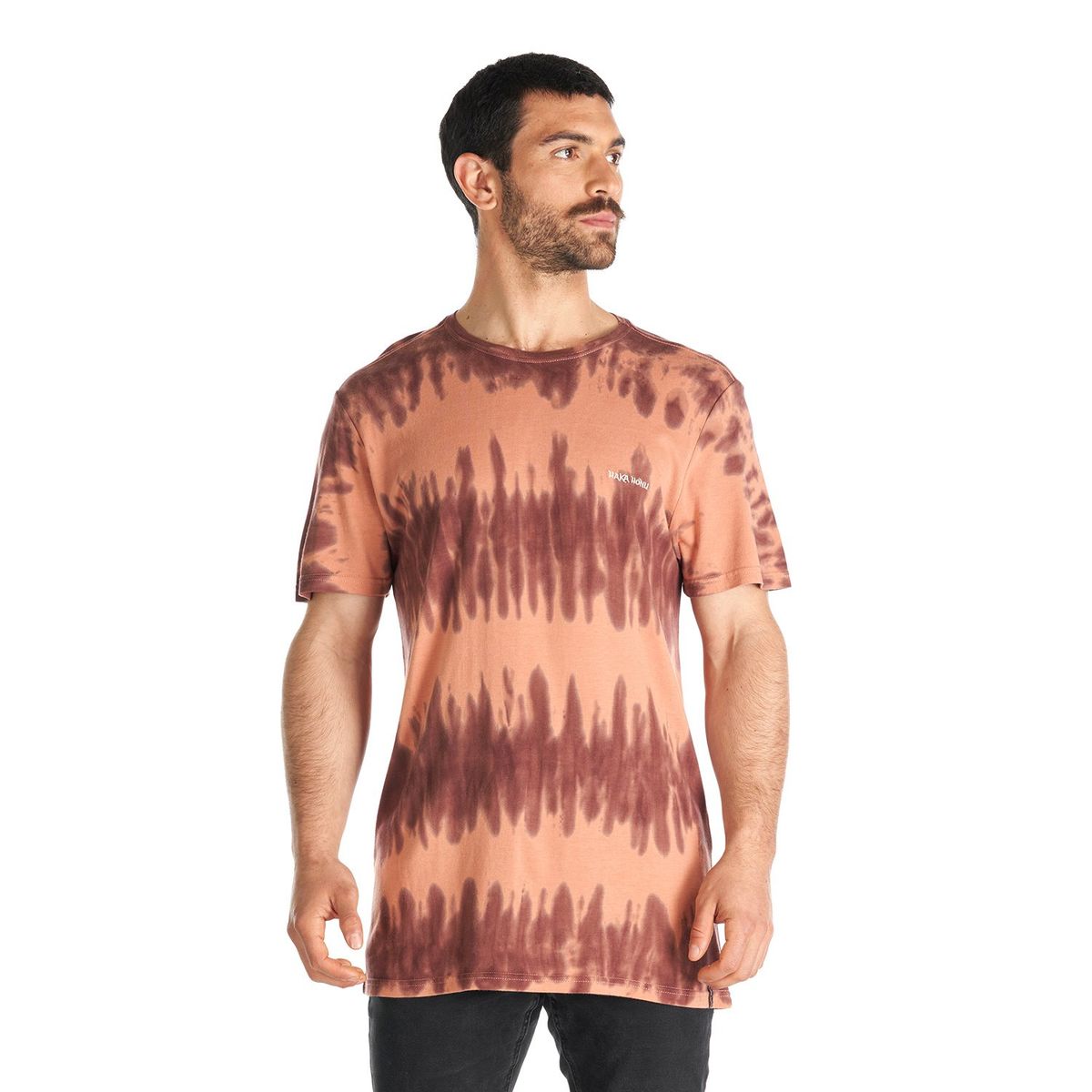 HAKA HONU - Polera Hombre Mamboo Damasco Haka Honu