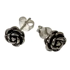 TAETHAI - Aros de plata 925 al lóbulo sin piedra