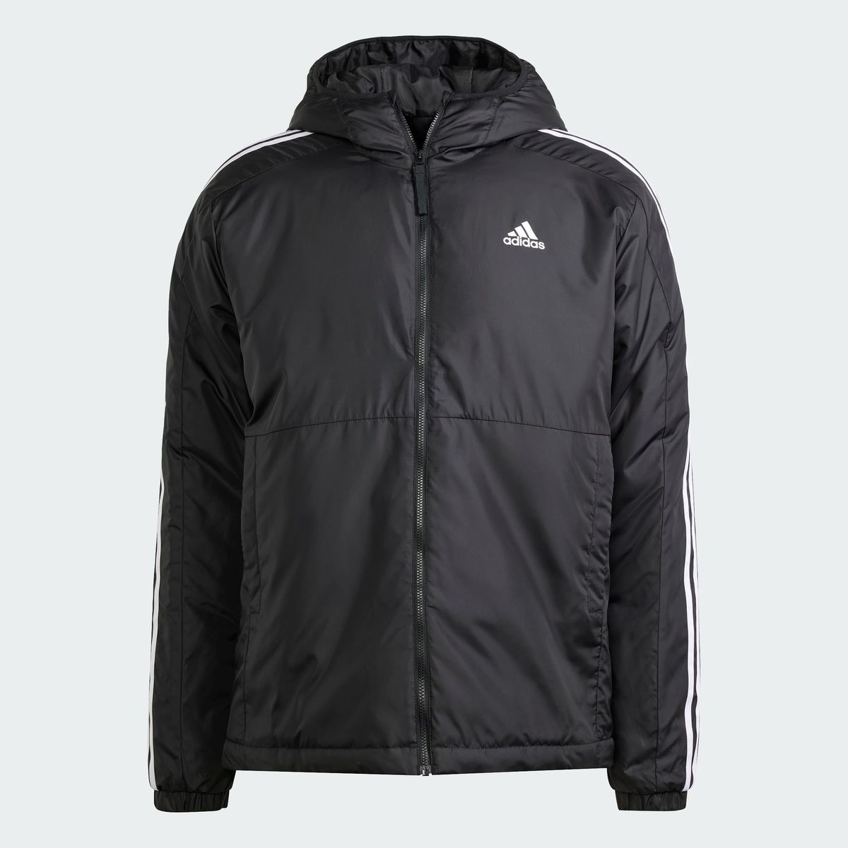 ADIDAS - Chaqueta Térmica Essentials 3 Tiras con Capucha