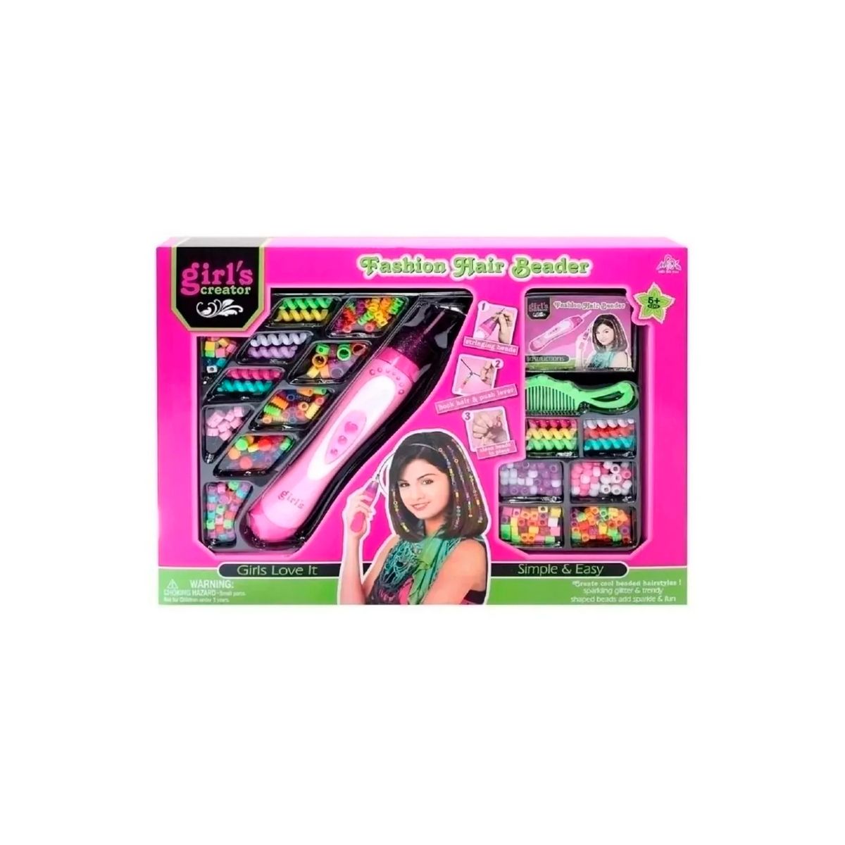 A FORGE - Trenzador Juguete De Pelo Para Niña Fashion Hair