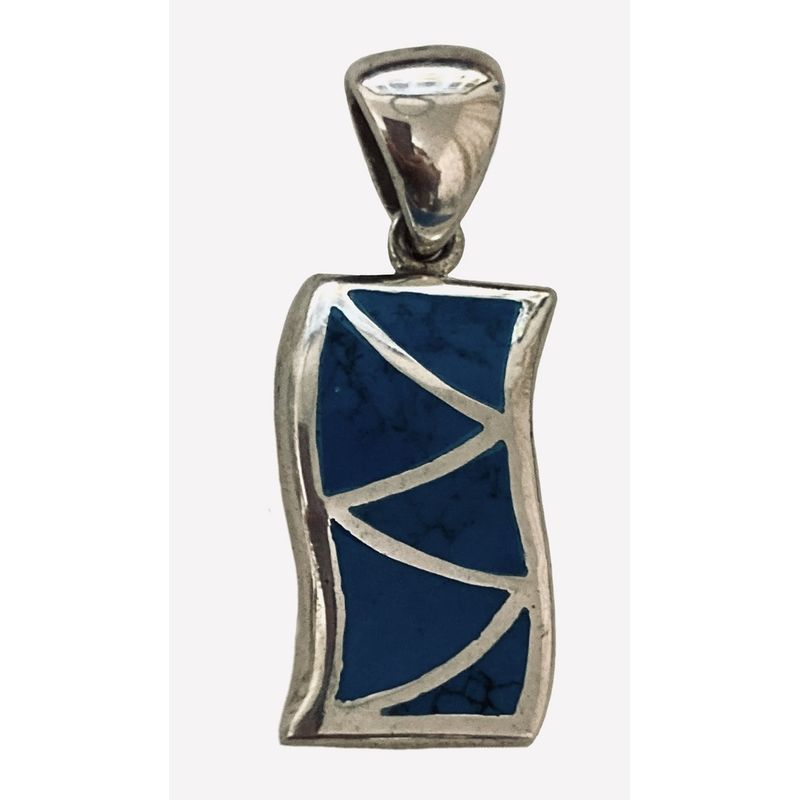 TAETHAI - Colgante de plata 925 con piedras Turquesa