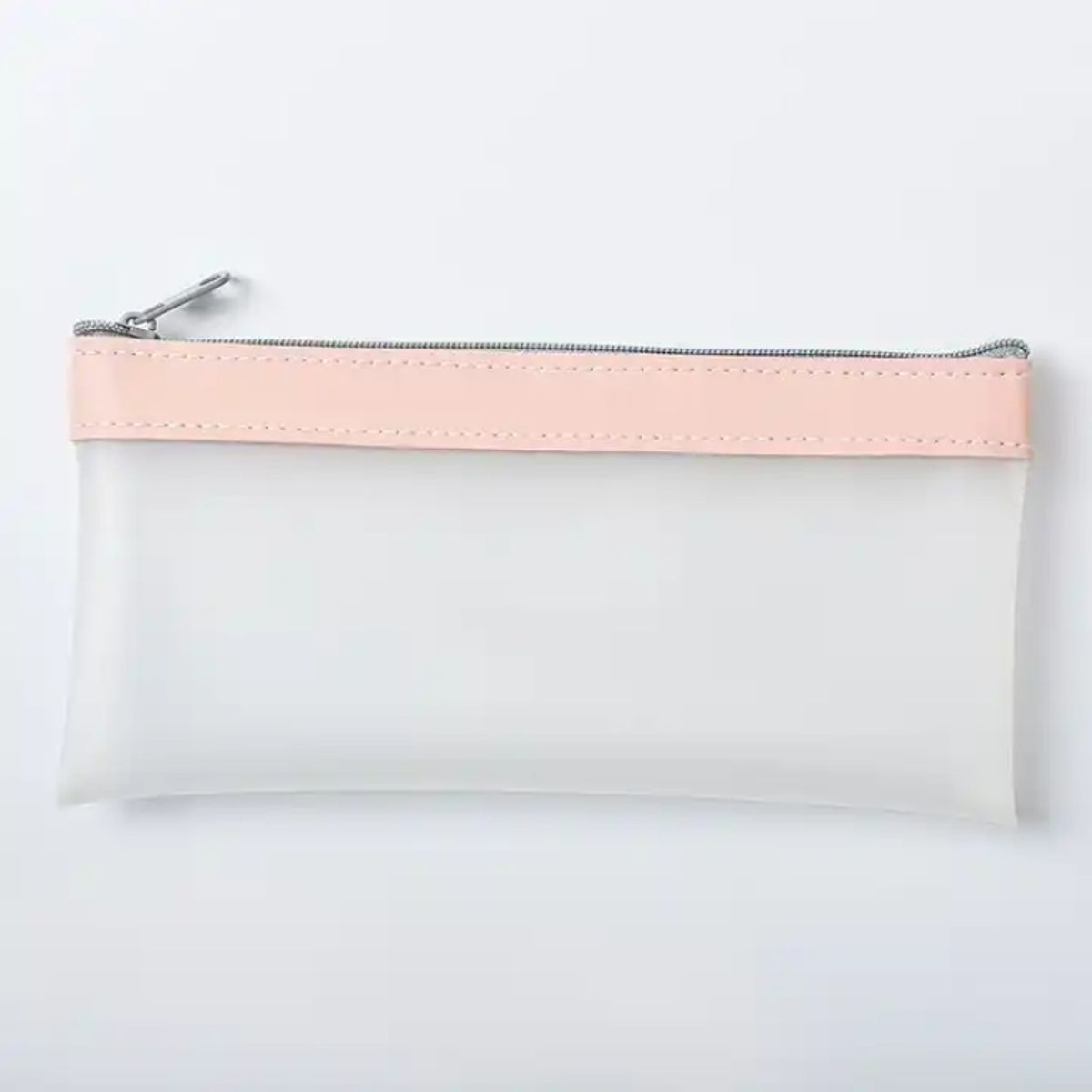 GENERICO - Estuche Para Lápices Transparente Modelo Nórdico - Rosado