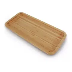 GENERICO - Bandeja De Bambú Para Servir 30x13cm