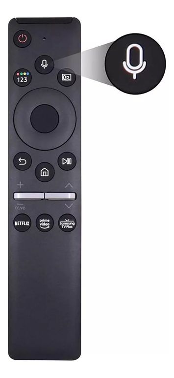 KUANGYE Control Remoto Para Samsung Smart Tv 4k Curve Con Voz