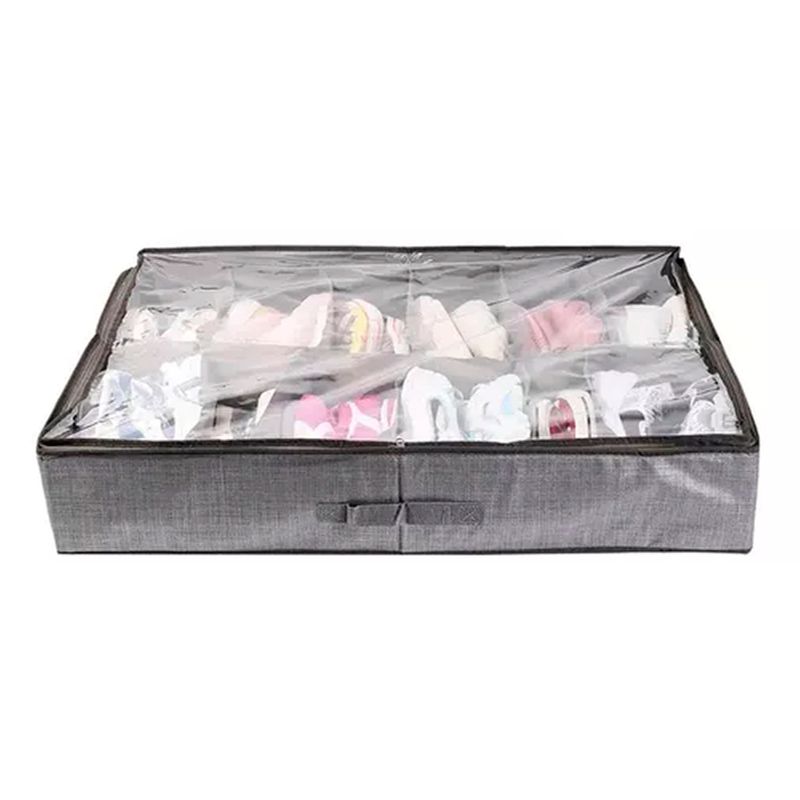 ESHOPANGIE - Organizador Zapatos Bajo Cama Almacenamiento Zapatero