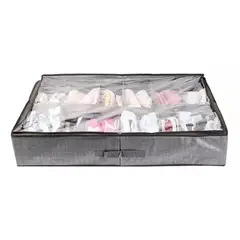 ESHOPANGIE - Organizador Zapatos Bajo Cama Almacenamiento Zapatero
