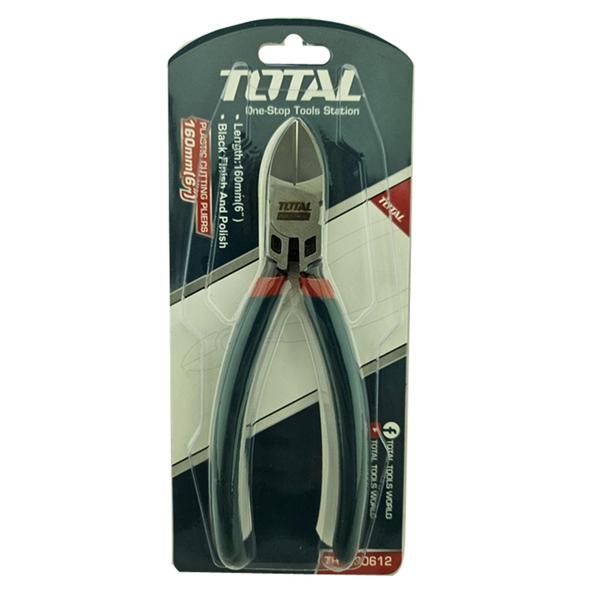 TOTAL TOOLS - Alicate Cortante Corte Diagonal 6 Pulgadas Total Tht230612