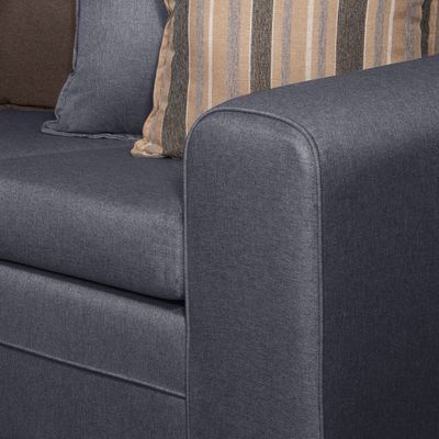 Imagen 2 del producto SOFA LEGEND 3 CUERPOS Y DOS POUF GRIS