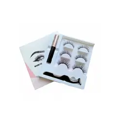 GENERICO - 2 Pck Set De Pestañas Magnéticas