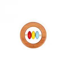 UDEAS - Mini sonajero circular de bambú