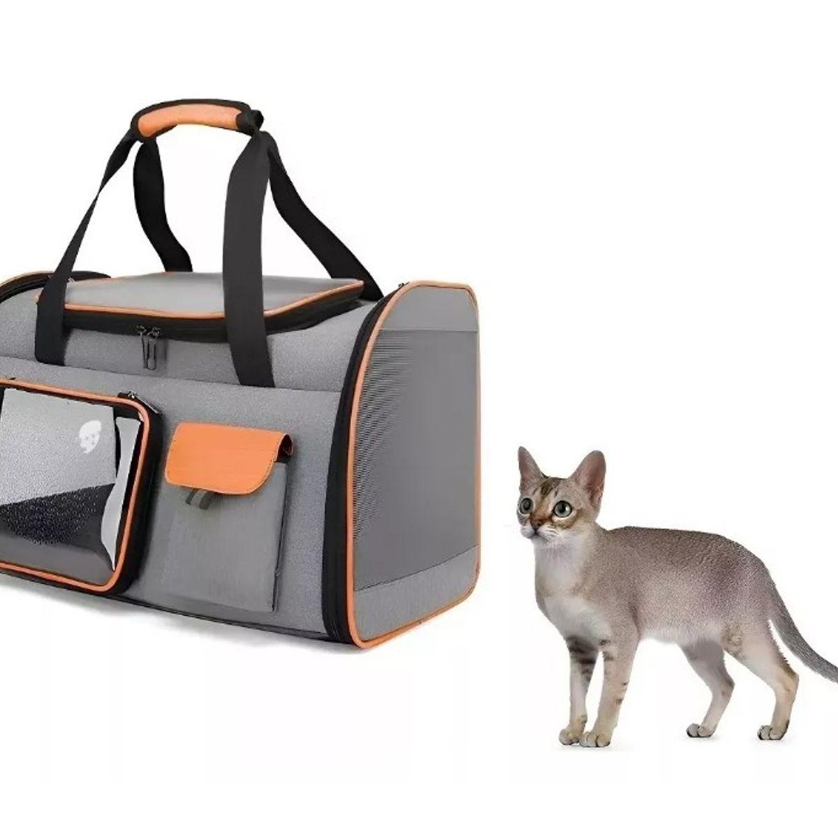 GENERICO - Bolso Transportador Gato Avion Mochila Mascotas Bolsos Gatos