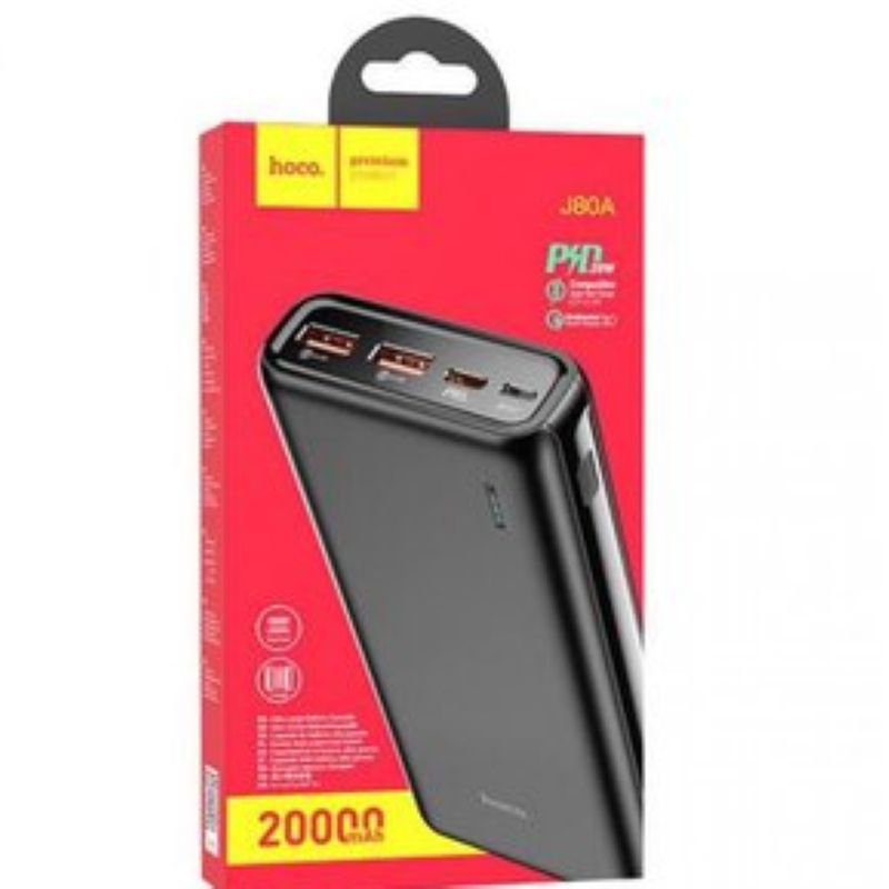HOCO - Cargador Portatil Hoco De 20.000 Mah Negro