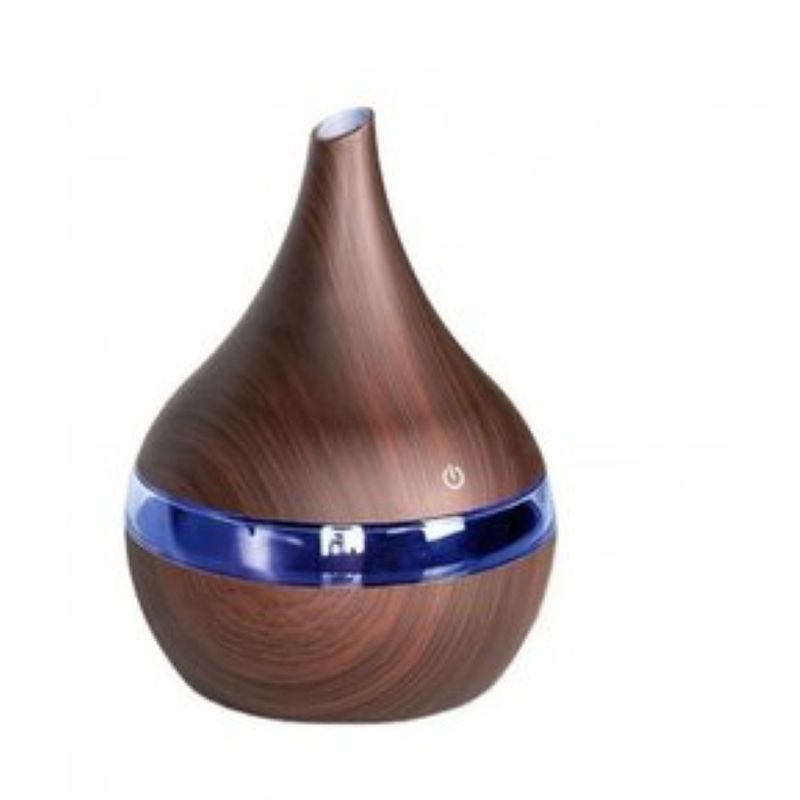 GENERICO - Humidificador Difusor Usb Aromaterapia Ultrasonico Marron