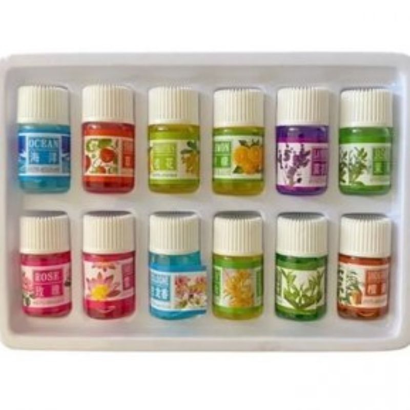 GENERICO - Pack 12 Aceites Esencia Ricos Aromas de Humidificador