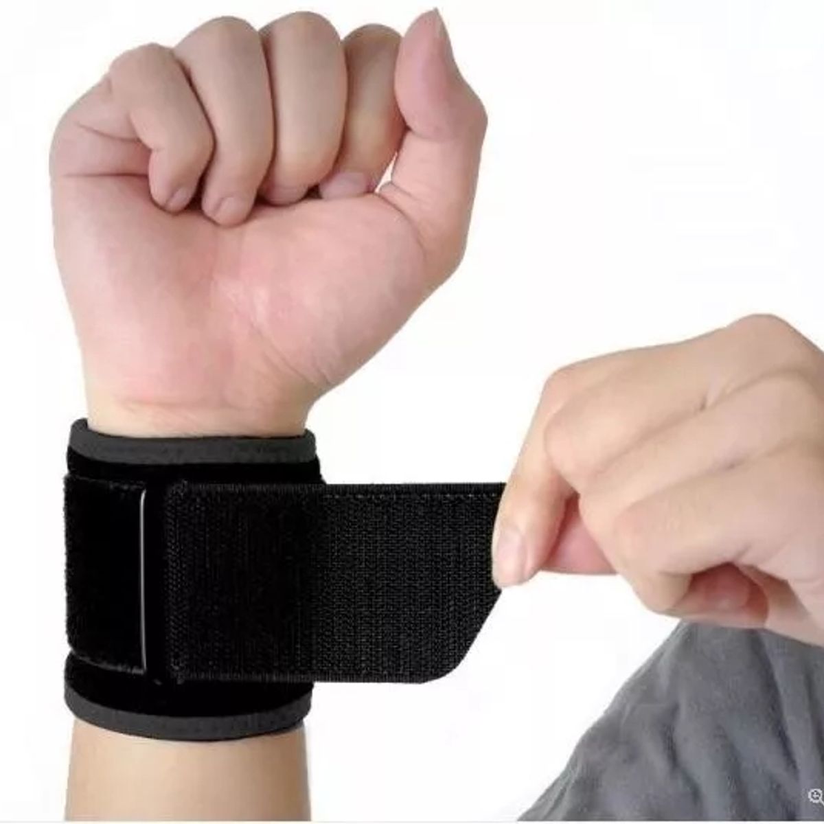 GENERICO - Pack 2 Muñequera Ajustable Deporte Crossfit, Gym
