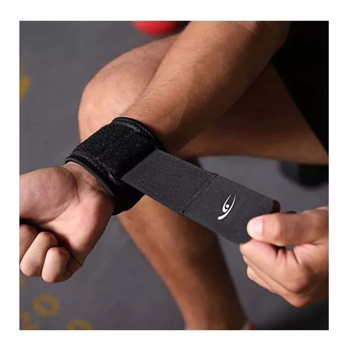 GENERICO - Pack 2 Muñequera Ajustable Deporte Crossfit, Gym