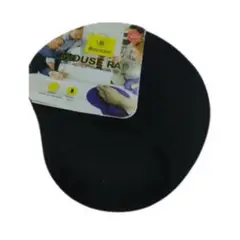 BOCCINI - Mouse Pad Con Apoya Muñecas de Gel Negro