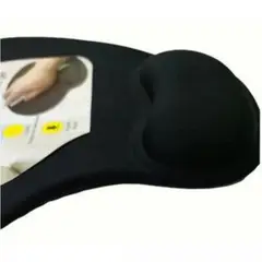 BOCCINI - Mouse Pad de Tela Tipo Gota Negro