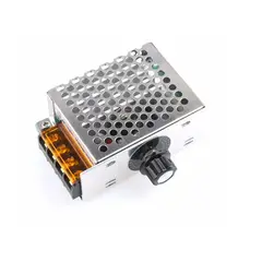 GENERICO - Dimmer Regulador De Velocidad Motor 4000w 0-220v con carcasa